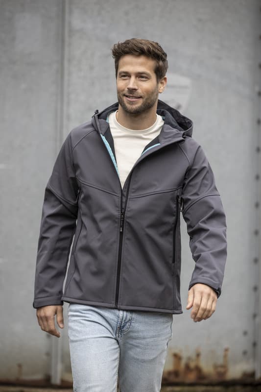 Coltan men’s GRS recycled softshell jacket 4