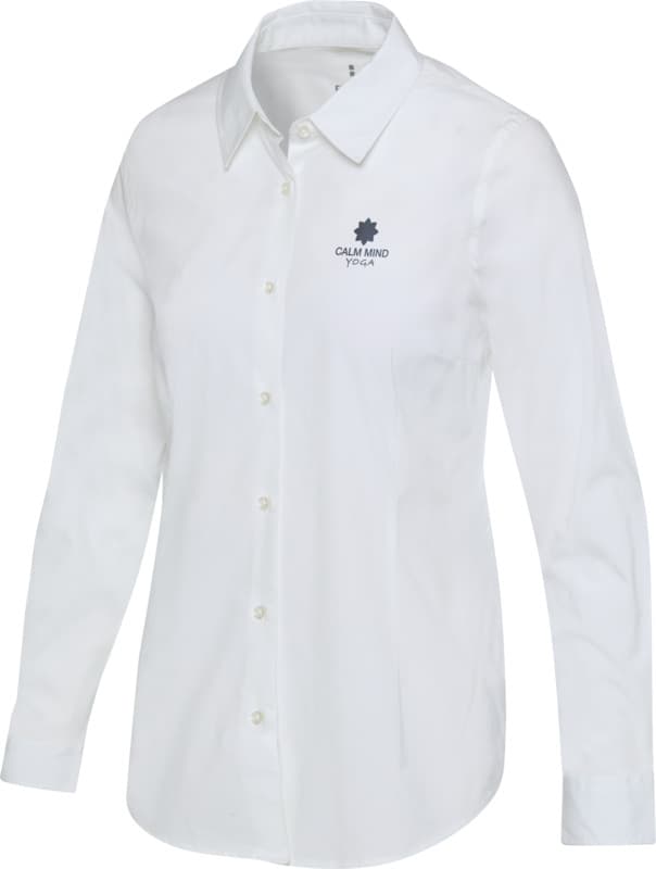 Carnelian poplin women's shirt 5