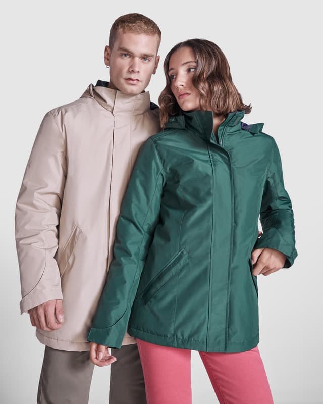 America women's padded parka jacket 4