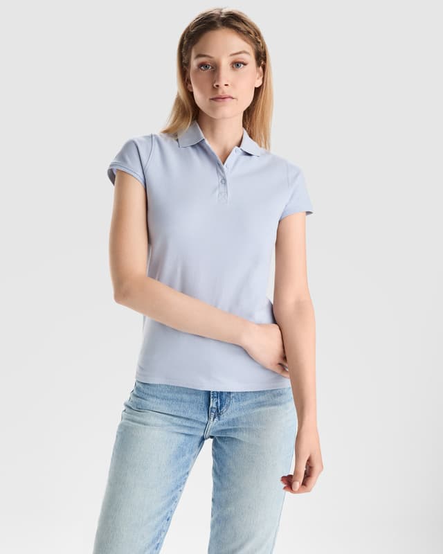 Star short sleeve women's polo 3