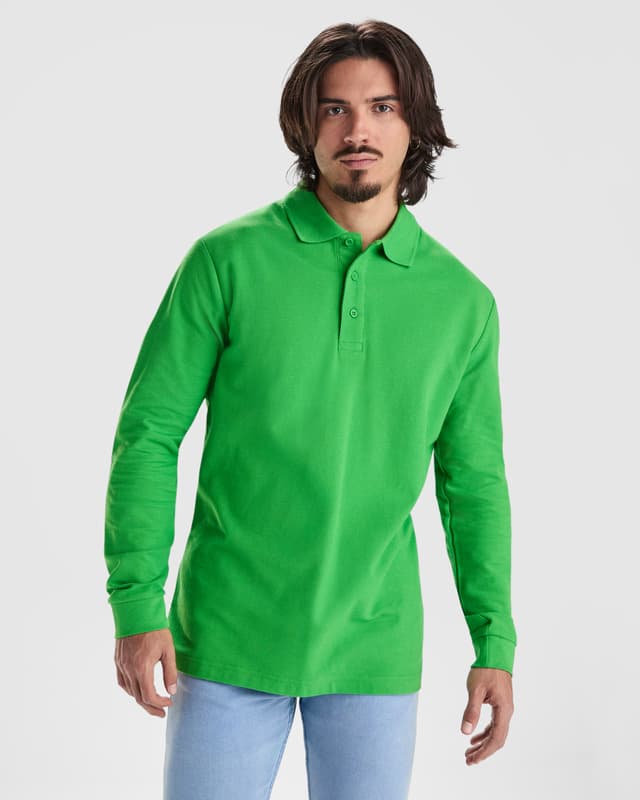 Estrella long sleeve men's polo 3
