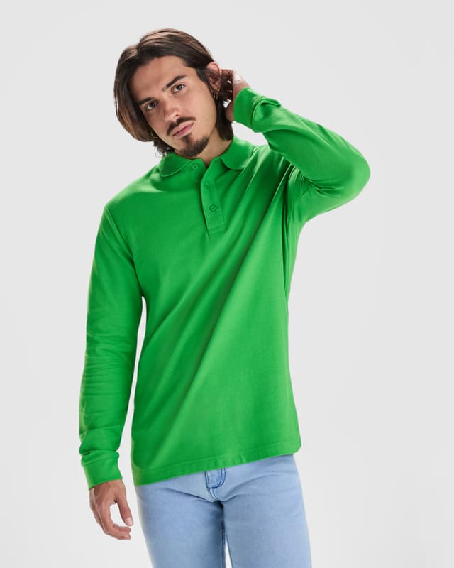 Estrella long sleeve men's polo 4