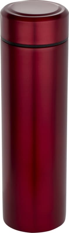 Taylor 450 ml double wall stainless steel flask with tea strainer