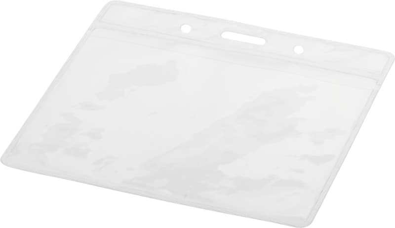 Serge transparent badge holder