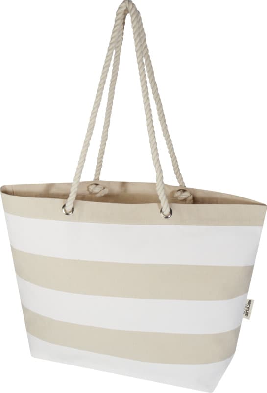 Florida 270 g/m² GRS recycled beach tote bag 18L