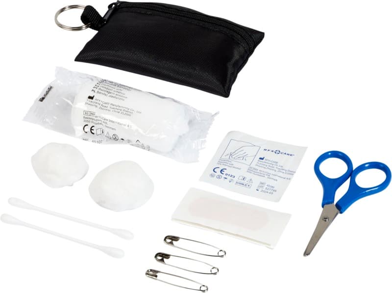 Valdemar 16-piece first aid keyring pouch