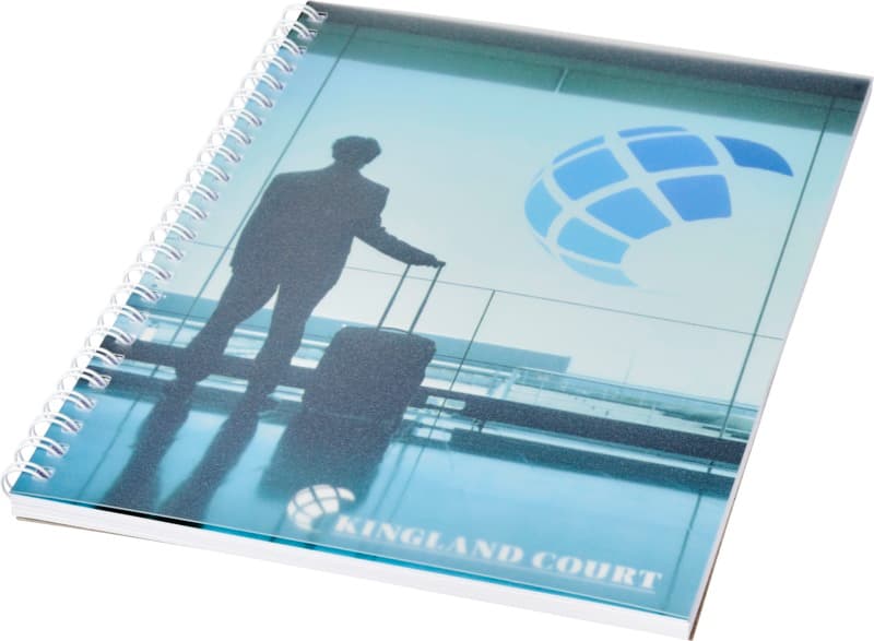 Desk-Mate® wire-o A5 notebook PP cover