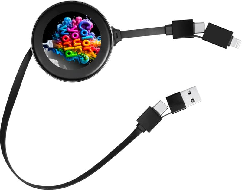 SCX.design C42 4-in-1 65W retractable cable