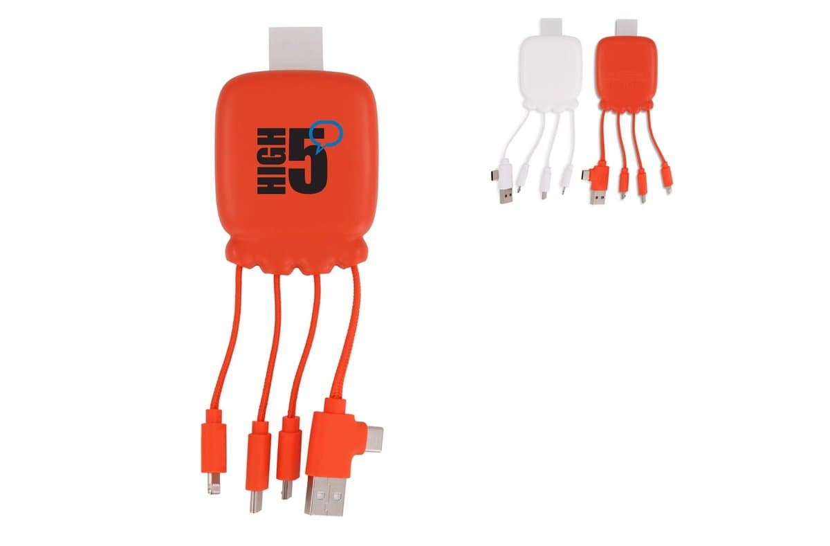 3192 | Xoopar Octopus Gamma 2 Powerbank with Bio Charging cable 3000mAh