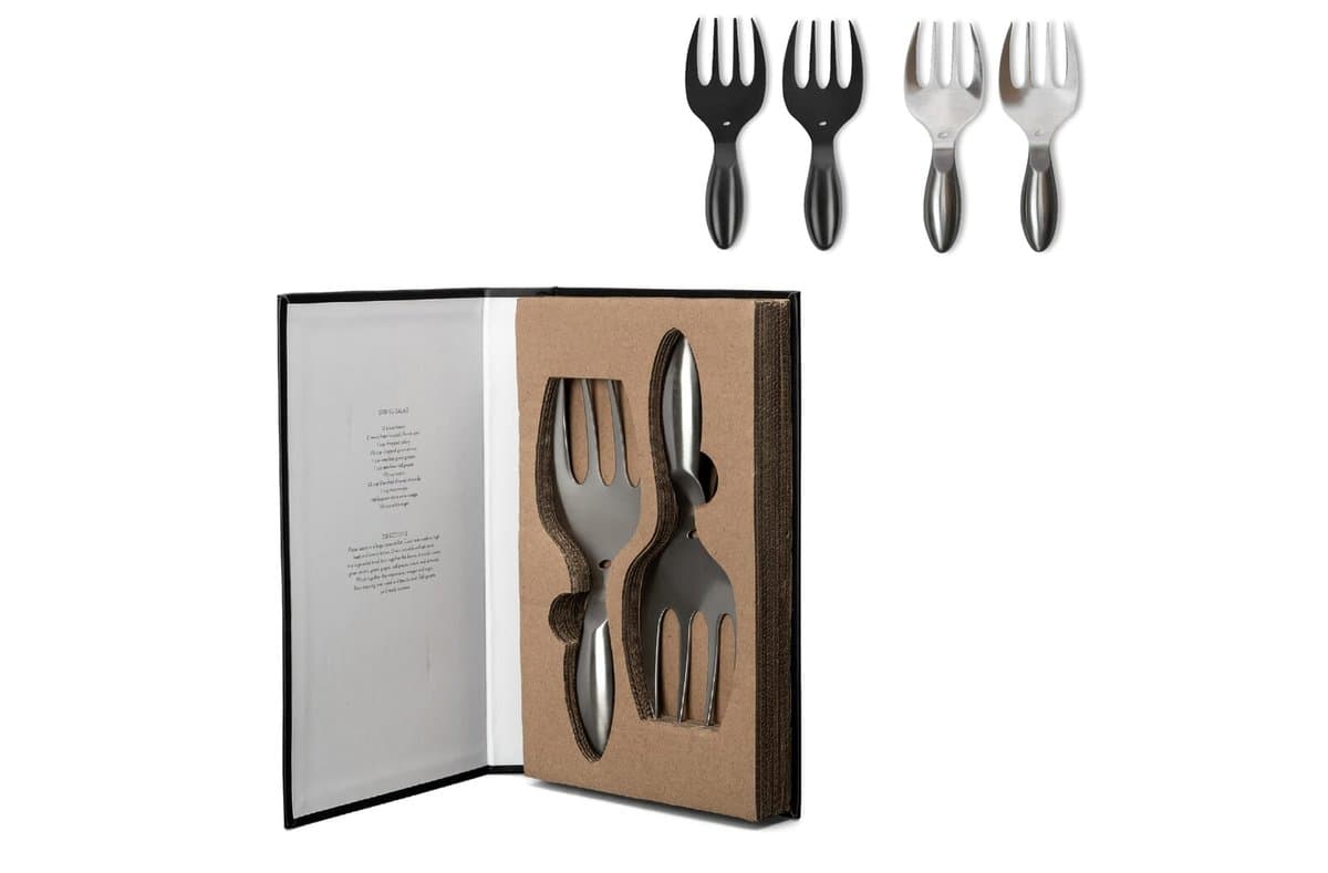 Byon Insalata salad server set