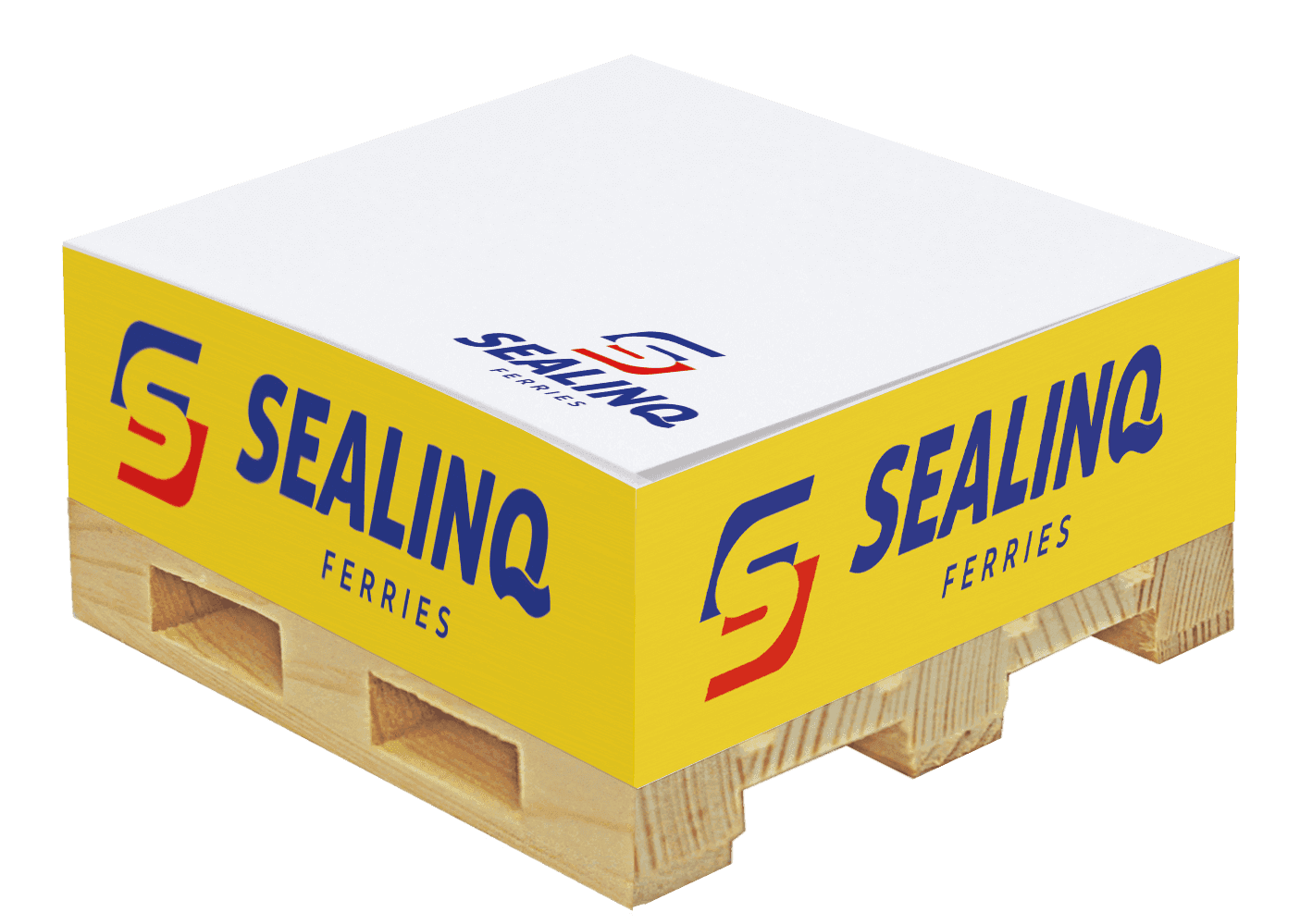 smart-block™ - baby on wooden pallet