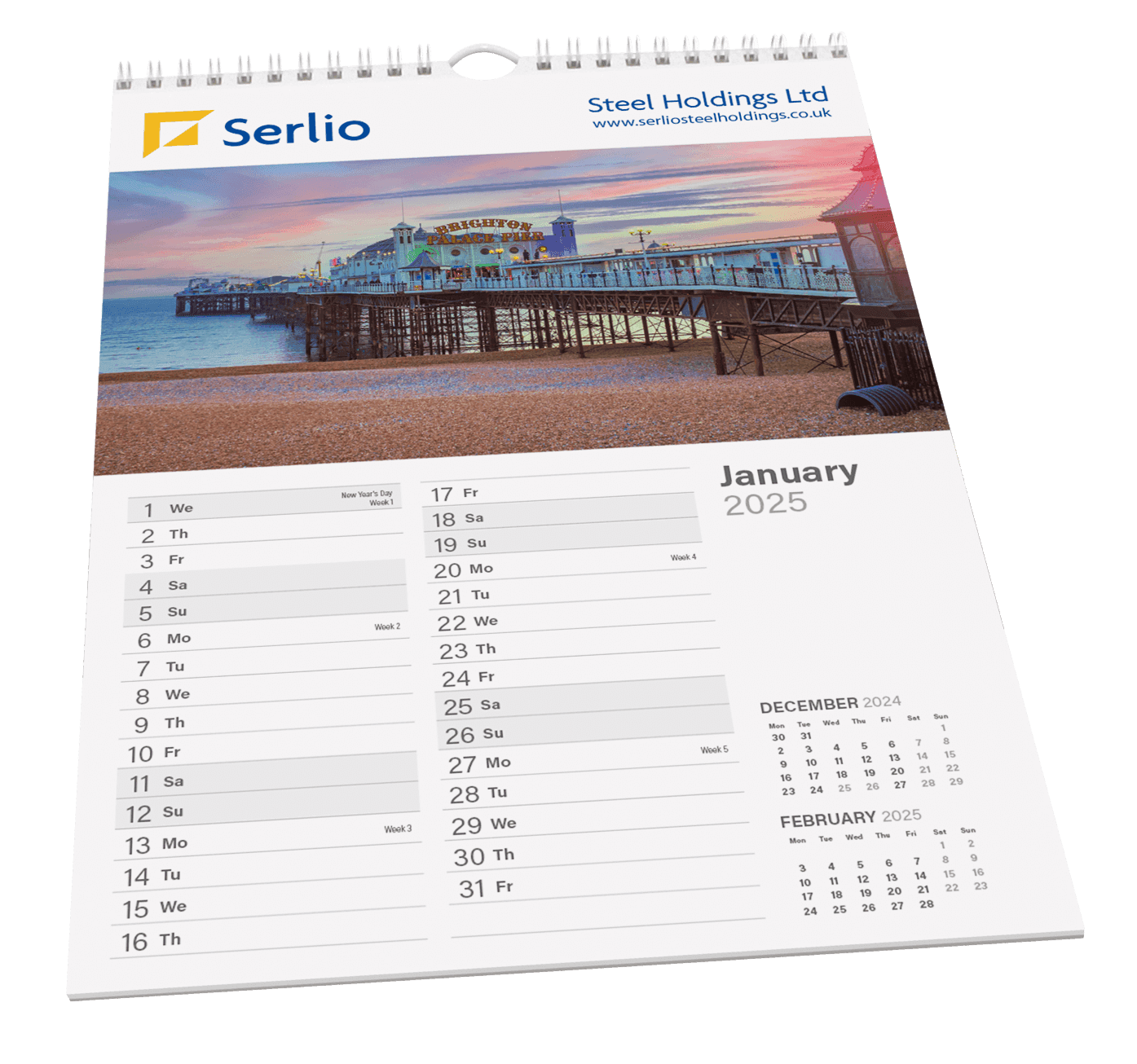 smart-calendar™ - A4 planner - list