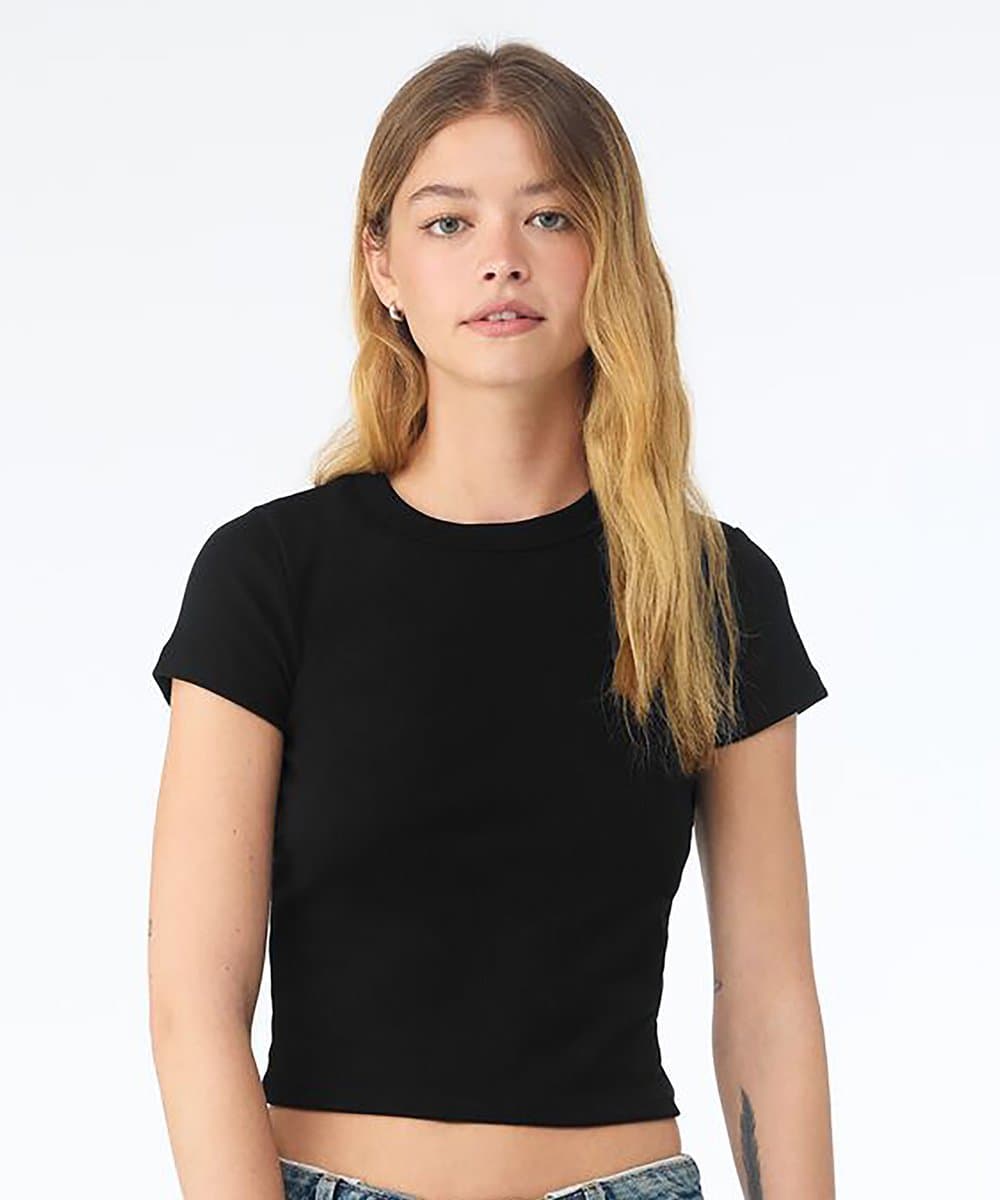 Women’s micro rib baby t-shirt