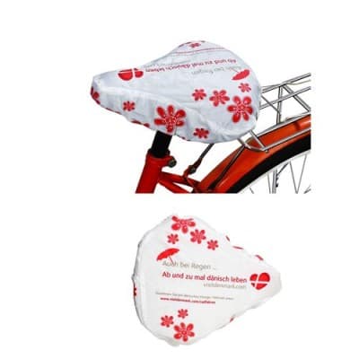 Bike Seat Cover - Polyester - Yellow