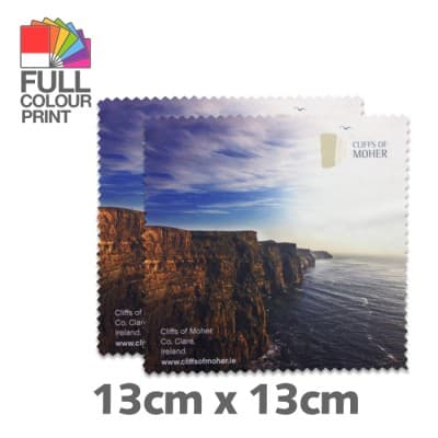Premium Microfibre Lens Cloth - 13 x 13 cm - 230 GSM