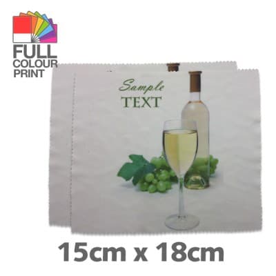 Premium Microfibre Lens Cloth - 15 x 18 cm - 210 GSM