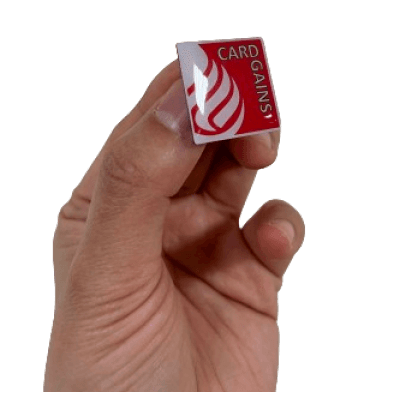 Epoxy Pin Badges - 25mm Two Magnetic Backing