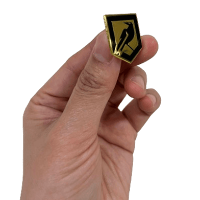 Hard Enamelled Pin Badge - 30mm - Magnetic Backing