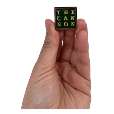 Soft Enamelled Pin Badge - 35mm - Brooch fitting