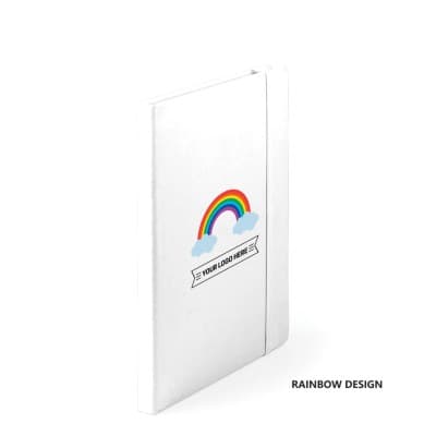 Rainbow Malta Notebook - Rainbow