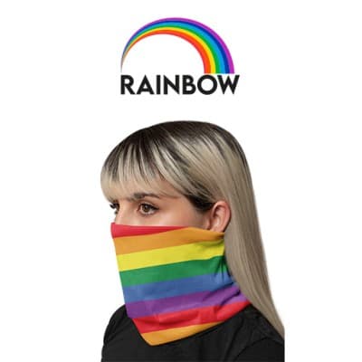 Rainbow Tubular Bandana
