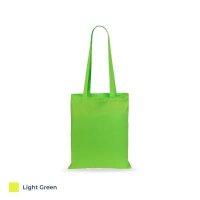 Vibe Cotton Bag - Coloured Light Green