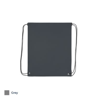 Vibe Drawstring Bag Grey