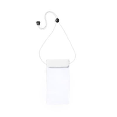 Waterproof Phone Pouch - White