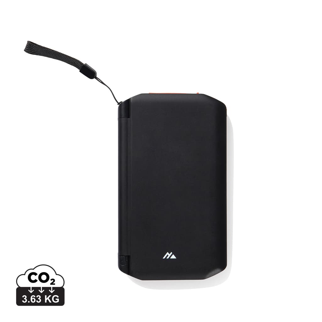 Nordic Drift Titan 10.000mAh solar powerbank with 3 panels
