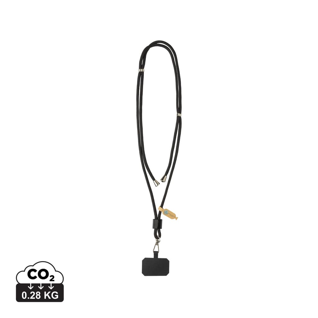 CarryLoop RCS recycled PET adjustable phone holder lanyard
