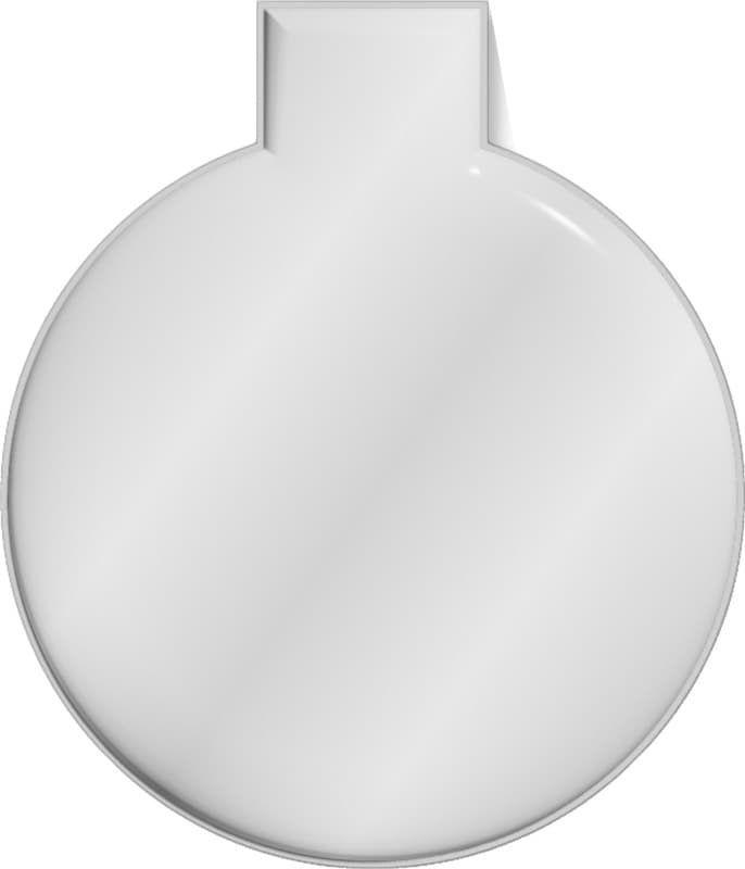 RFX™ M-10 round reflective PVC magnet large