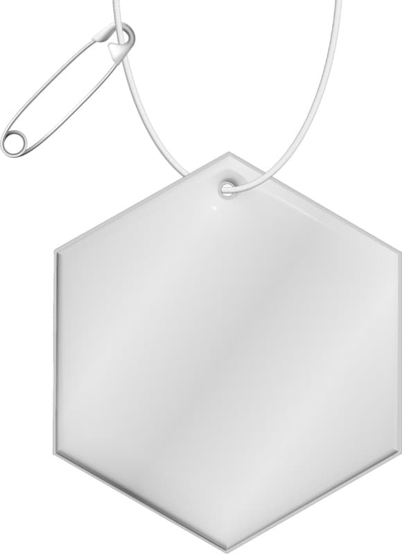 RFX™ H-12 hexagon reflective TPU hanger