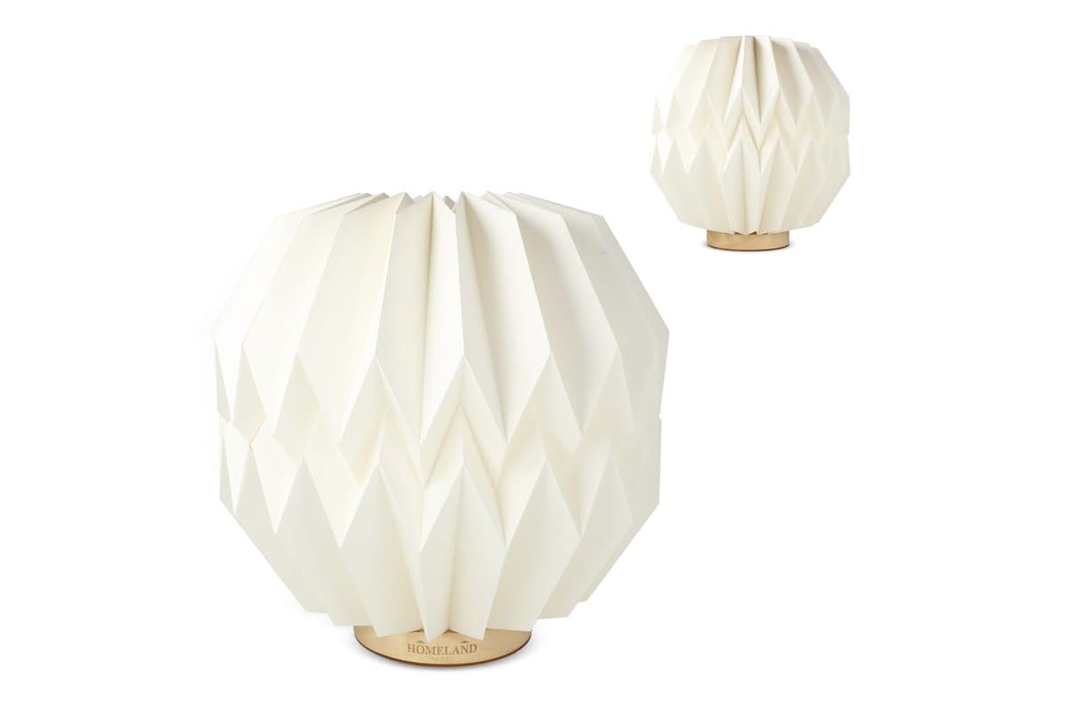 Coollux foldable Origami-inspired paper LED lamp Luna 25cm