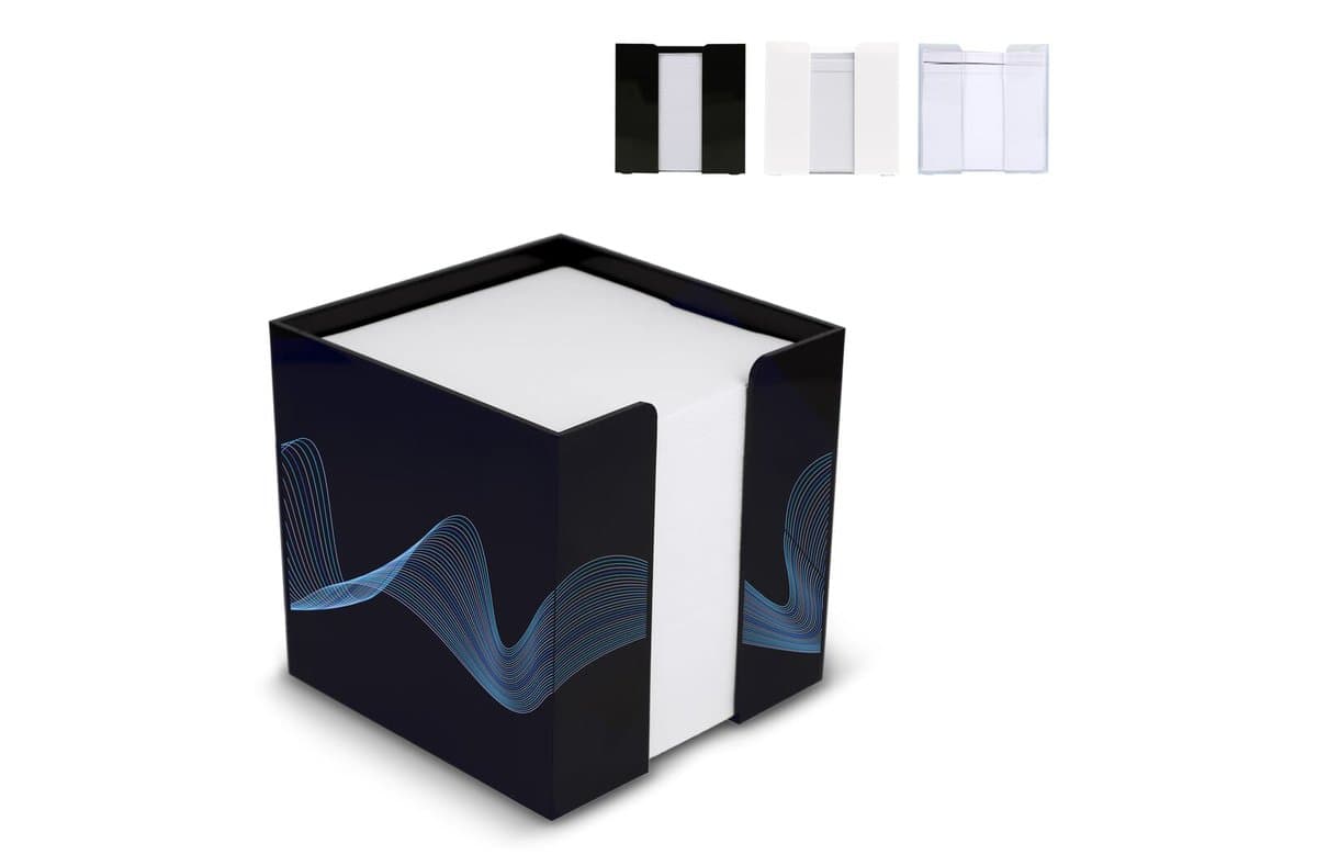 Paper pad 10x10x10cm in cube box