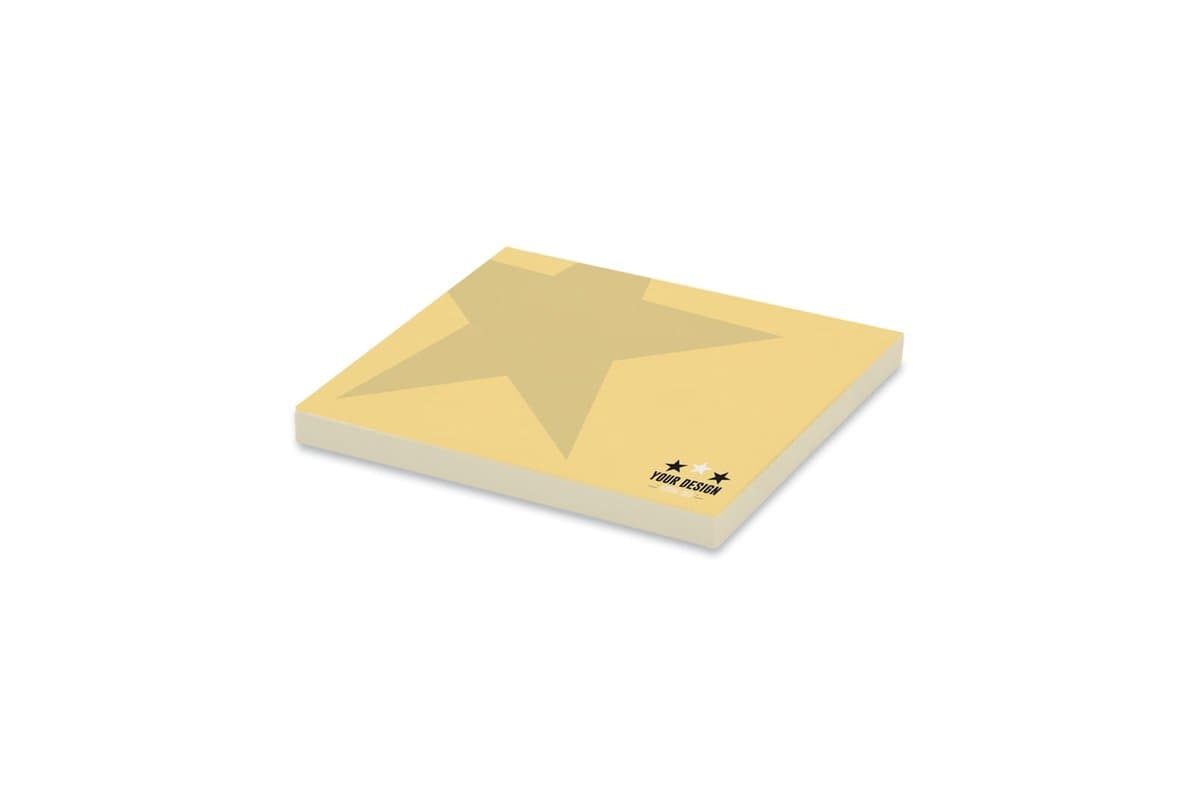 25 adhesive notes, 72x72mm, full-colour