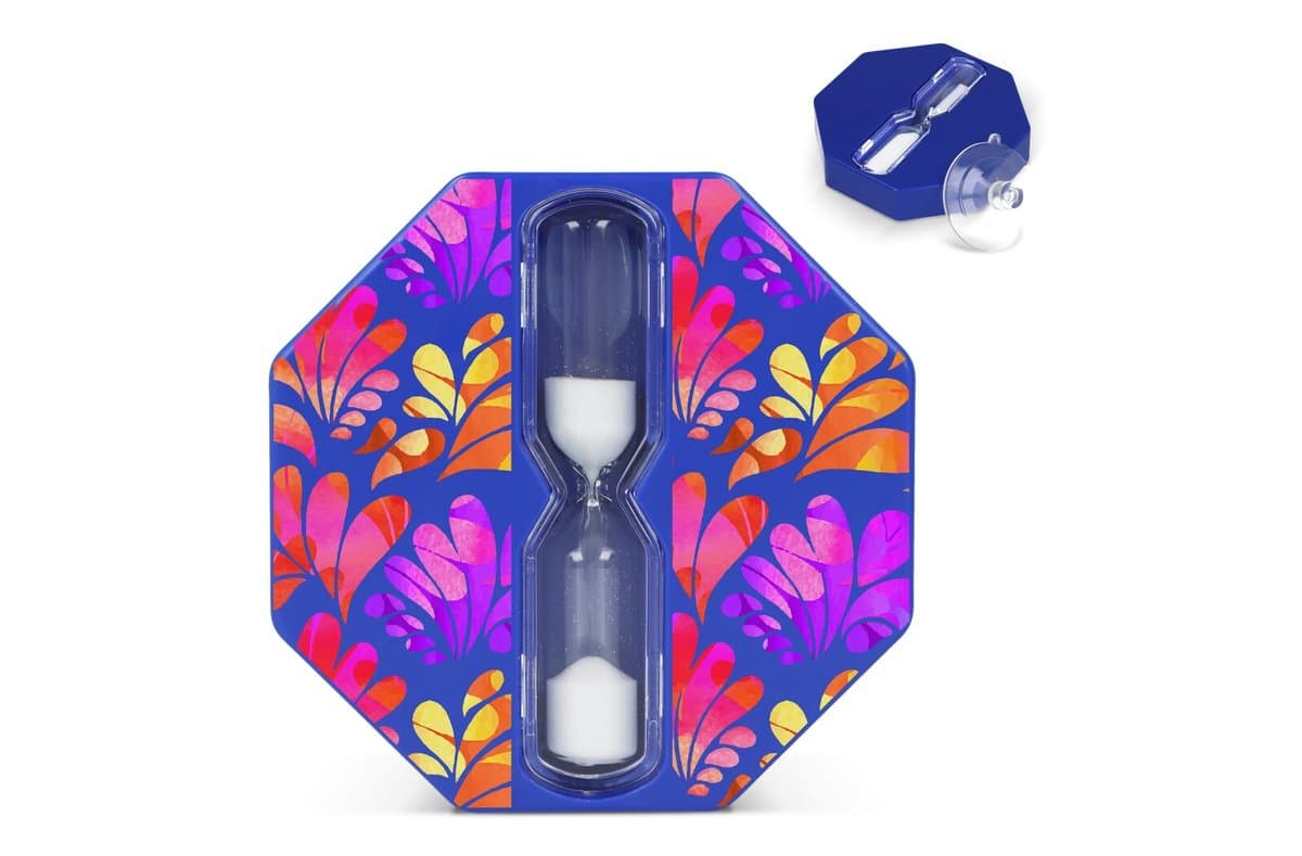 Showertimer hexagon