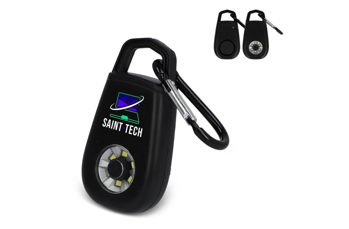 Personal alarm keylight recycled materials