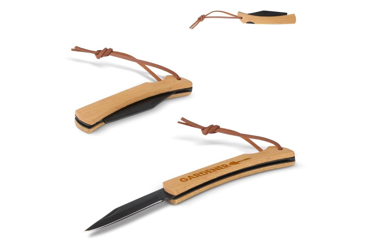 Pocket knife bamboo
