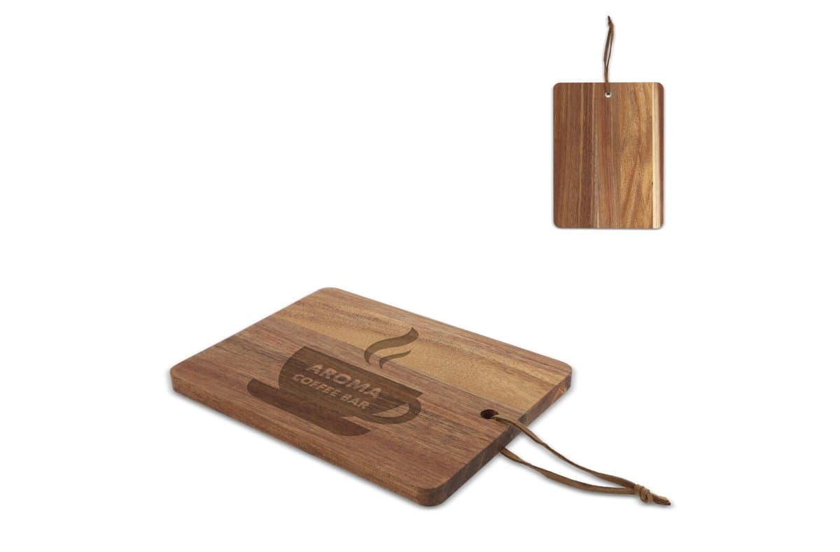 Acacia serving board 20 x 15 x 1.2cm