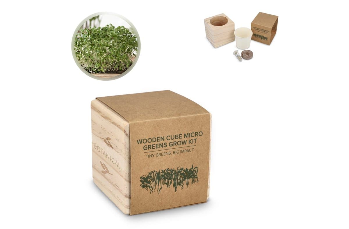 FSC Wooden Planter Set - Microgreens