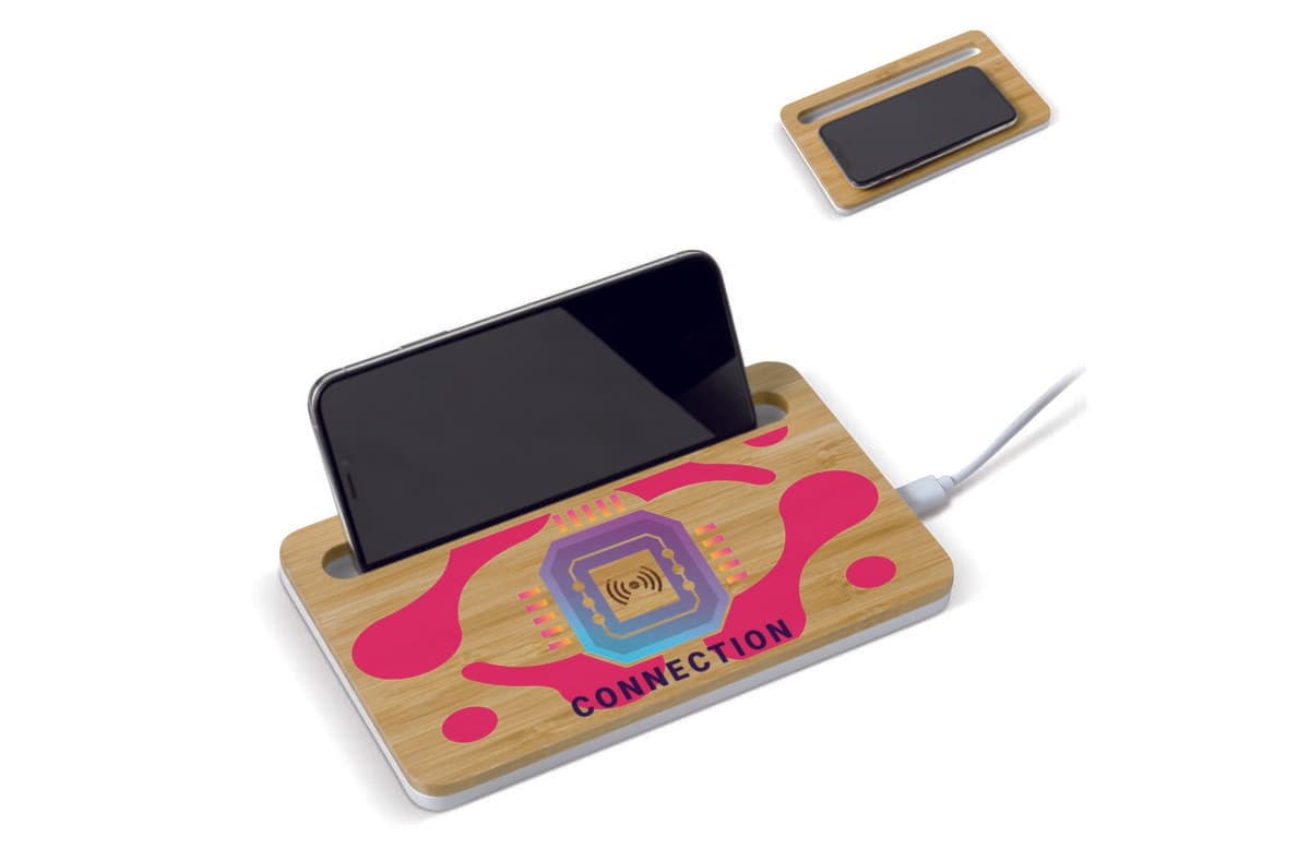 Bamboo wireless charger 5W