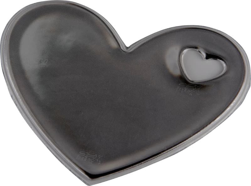RFX™ S-12 heart M reflective PVC sticker